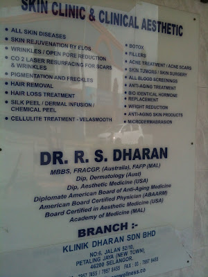 Kasutkukalerhijau: Rawatan jerawat di Klinik Dr Dharan 
